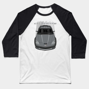 Corvette C6 Z06 - Grey Baseball T-Shirt